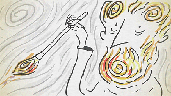 Van Gogh XRPL About Section Animation